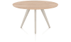 XOOON - Arvada - Minimalistisch design - eetkamertafel 125 cm, rond, 4 poot
