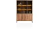 Happy@Home - Everest - Natuurlijk - buffet 150 cm - 3-deuren + 3-glasdeuren (+ LED)