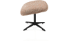 XOOON - Stresa - poef/hocker poot matt black