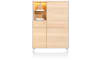 XOOON - Niora - armoire 120 cm - 3-portes + 2-tiroirs + 1-niche