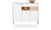 XOOON - Lindfield - Highboard 160 cm - 3-Tueren + 2-Laden + 1-Nische (+ LED)