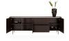 XOOON - Modesto - buffet 240 cm, 3 portes, 2 tiroirs