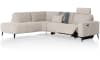 XOOON - Carini - Sofas - 2.5-sitzer armlehne rechts elektrisch + ottomane links - vada beige