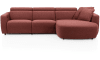 XOOON - Cantello - Salons - 2,5 zits arm links - longchair curved rechts incl. 2 armkussens