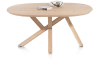H&H - Valparaíso - table 160 x 130 cm - pieds bois