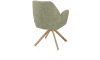 XOOON - Baya - Armlehnstuhl - drehbar - naturel - Taschenfederkern - selected choices