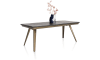 H&H - Lamego - Industriel - table à rallonge 190 (+ 50) x 100 cm