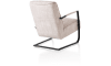 H&H - Cronos - Pur - fauteuil accoudoir en metal noir