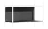 XOOON - Modulo - Minimalistisches Design - Rückenwand + Einlegebode - 90 cm - 1 Niveau