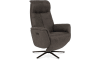 H&H - Ferrarini - fauteuil relax - réglage électrique - pied noir - appui-tête reglable + batterie