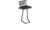XOOON - Salutina - laptop tafeltje - steelbrown