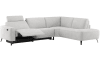 XOOON - Carini - Sofas - 3 Sitzer Armlehne links relax - Ottomane gross rechts