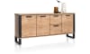 Happy@Home - Perth - Natuurlijk - dressoir 190 cm - 3-deuren + 2-Laden