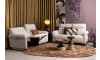 Happy@Home - Cork - Banken - 2,5 seater - fix - valencia creme