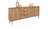 Happy@Home - Zade - dressoir 220 cm - 3-deuren + 3-laden