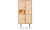H&H - Sitka - armoire 100 cm - 4-portes + 1-niche (+ LED)