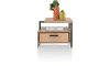 H&H - Édimbourg - table d'appoint 60 x 60 cm + 1-tiroir t&t + 1-niche