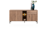 H&H - MIMOSA - buffet 190 cm - 4 portes, 1 tiroir, 2 niches - + LED