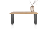 H&H - Bukavu - table 150 x 100 cm - pied métal en V