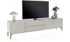 XOOON - Noon - Lowboard 240 cm - 3-Tueren + 2-Laden - komplet silk grey