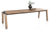 H&H - Messine - table à rallonge 200 (+ 80) x 100 cm