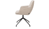 H&H - Marius - chaise à accoudoirs - pivotante