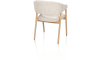 XOOON - Kira - armstoel, stof Luton, frame eiken natural