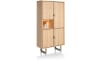 H&H - Sitka - armoire 100 cm - 4-portes + 1-niche (+ LED)
