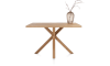 H&H - Bukavu - table de bar 150 x 100 cm - pied bois central (hauteur: 92 cm)