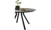 XOOON - Arvada - Minimalistisch design - tafel 140 cm. - rond - centrale poot kort