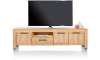 Henders & Hazel - Delmonte - Lowboard 200 cm - 3-Türen + 1-Lade + 1-Nische (dimmbare LED-Beleuchtung)