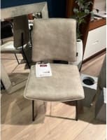 CHAISE 4 PIEDS METAL NOIR