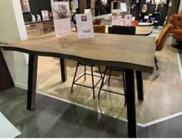 TABLE DE BAR 150 x 100 cm (hauteur: 92 cm)