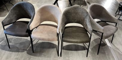 LOT DE 4 CHAISES NOLAN