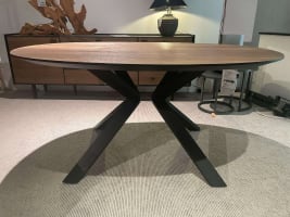 Eetkamertafel Fresno 120x160cm - Fineer recht