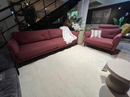 Canapé 3pl + Appui-tête + loveseat
