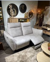 Canapé 2 Places avec Relax Electrique