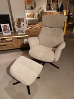 FAUTEUIL RELAX + POUF