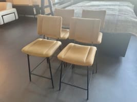 Set van 4x barstoelen Tatum