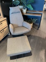 Fauteuil relax +pouf + appui tête