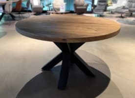 Eettafel Metalox rond 130 cm