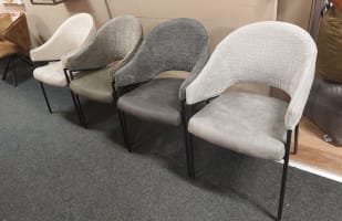 4x eetstoel Nolan
