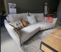 CANAPÉ 4 PLACES ROND