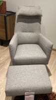 fauteuil + pouf matera