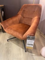 Fauteuil pivotant avec accoudoirs