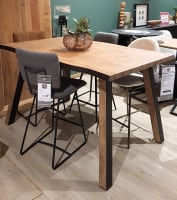 Table de bar 150 x 100 cm (hauteur: 92 cm)