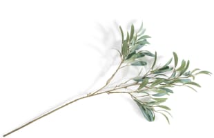 Olive Leaf Spray H82cm Kunstblume