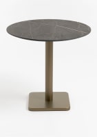 Brest bistrotafel marble onyx D80cm