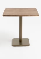 Brest bistrotafel vintage oak 75x75cm