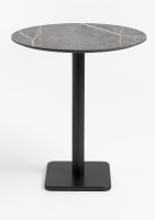Brest bartafel marble light grey D80cm